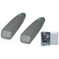 Came AXI (до 300 кг до 2,5 м 100%) (серый) SWN25 - Привод 24 В линейный самоблокирующийся с энкодером для створок 2,5 м, корпус серыйZL65 - Блок управления с расширенным набором функций