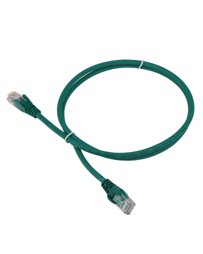 Патч-корд LANMASTER LSZH UTP кат.5e, 0.3 м, зеленый LANMASTER LAN-PC45/U5E-0.3-GN в Ярославле Патчкорды (медные) Pintop.ru