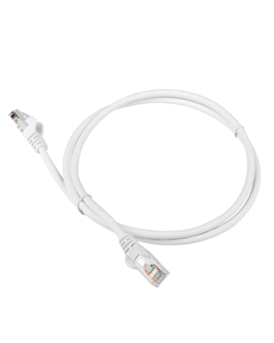 Патч-корд LANMASTER LSZH UTP кат.5e, 0.3 м, белый LANMASTER LAN-PC45/U5E-0.3-WH в Ярославле Патчкорды (медные) Pintop.ru